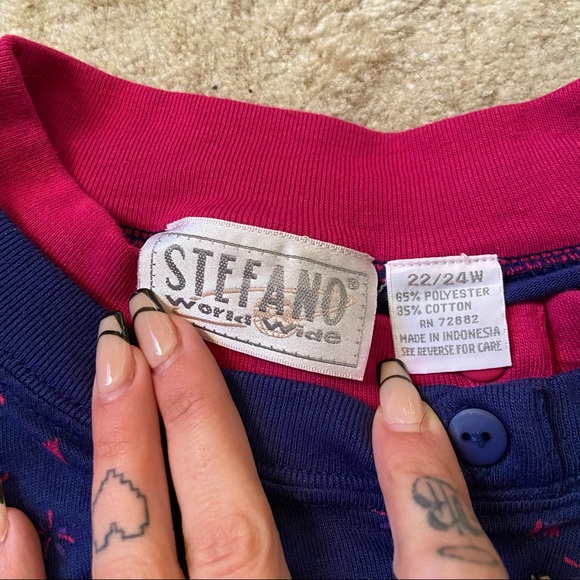 Reworked 80’s Two Piece Floral Set - Picture 8 of 8